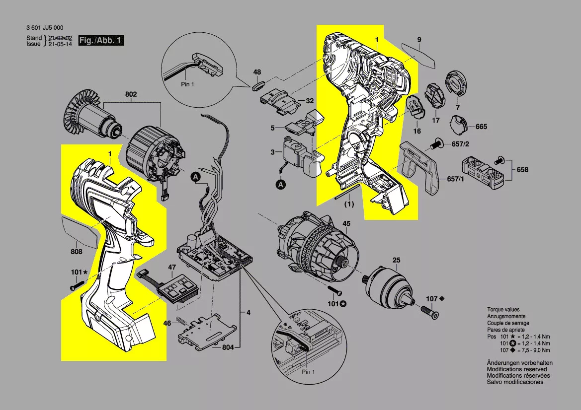 Coquille réf. 1 600 A01 3TC Bosch